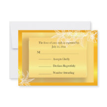 UAWG Moderne marigold Yellow & White floral Briefm