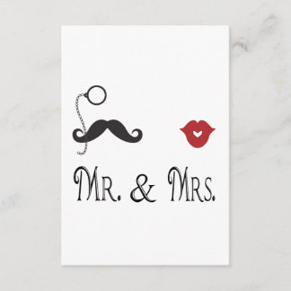 UAWG Mr. & Mrs. Cards RSVP Karte