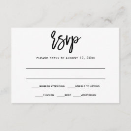 UAWG / Postkarte beantworten | Pinselkalligraphie