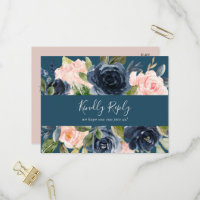 UAwg Postkarte für die Anforderung von Blush und N
