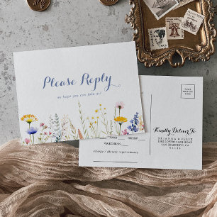UAwg Postkarte für die Auswahl der Wildblume in me