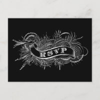 UAWG-Postkarte mit Viktorianischem Vogel