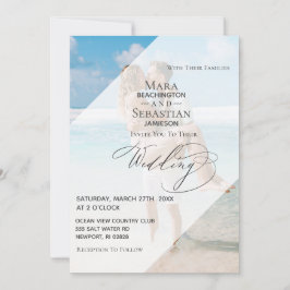 *~* UAWG QR AR6 DIY Wedding mit mehreren FOTOS Einladung