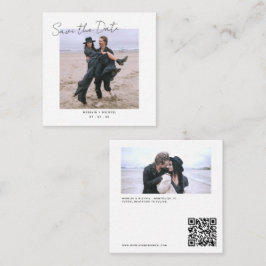 UAwg QR Code Foto Details Hochzeitkarte Begleitkarte