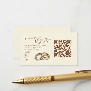 UAwg QR-Code für Hochzeitsszenarien Begleitkarte