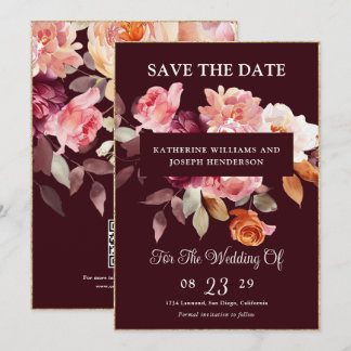 UAwg & QR Code Wedding Save The Date