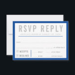 UAWG REPLY RESPONSE Moderner, kalter Junge blau RSVP Karte<br><div class="desc">von kat massard >>> https://linktr.ee/simplysweetpaperie << Ein fett formatiertes Design für Ihre UAWG REPLY CARDS - um Ihren Haupteinladungen zu entsprechen. Liebe des Designs, aber möchte einige Änderungen sehen - ein anderes Farbschema, Produkt, ein Foto hinzufügen oder angepasst für einen anderen Anlass - keine Sorgen einfach kontaktieren Sie mich, KAT@SIMPLYSWEETPAPERIE.COM...</div>