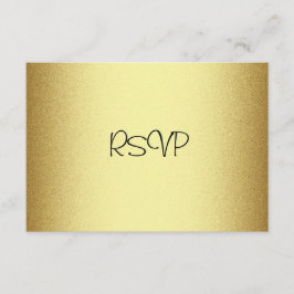 UAWG Response Card Alle Veranstaltungen Elegantes  RSVP Karte