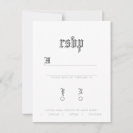 UAwg RSVP Karte