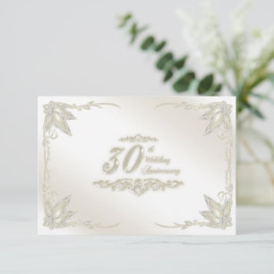 uAwg zum 30. Hochzeitstag Einladung