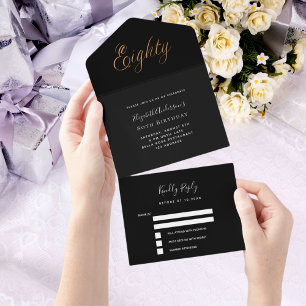 uAwg zum 80. Geburtstag All In One Einladung