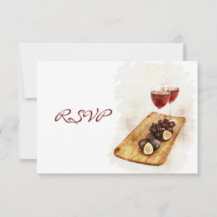 UAwg zum Abendessen RSVP Karte