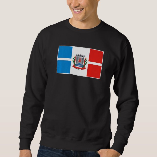 Ubá Flag National pride  Souvenir Sweatshirt (Vorderseite)