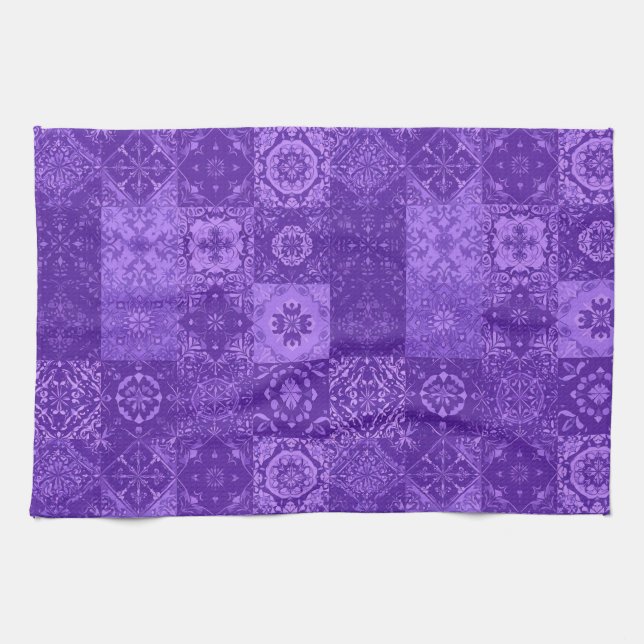 Ube Halaya Purple Geschirrtuch (Horizontal)