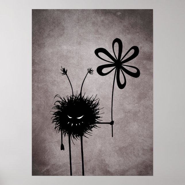 Übel Blume Bug Vintag Poster (Vorne)