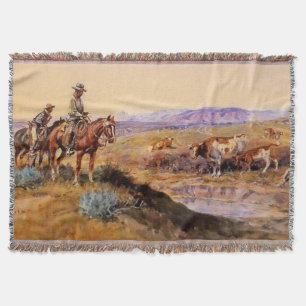 „Übel Zugerichtet“ Western Art von Charles M. Russ Decke