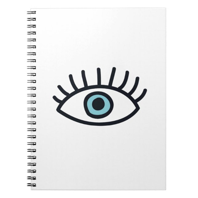 Übeles Auge Notizblock (Vorderseite)
