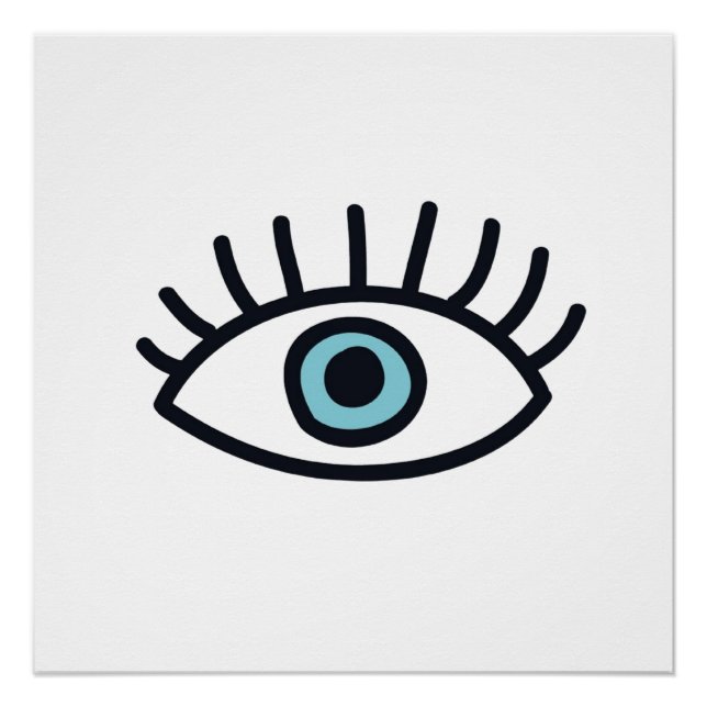 Übeles Auge Poster (Vorderseite)