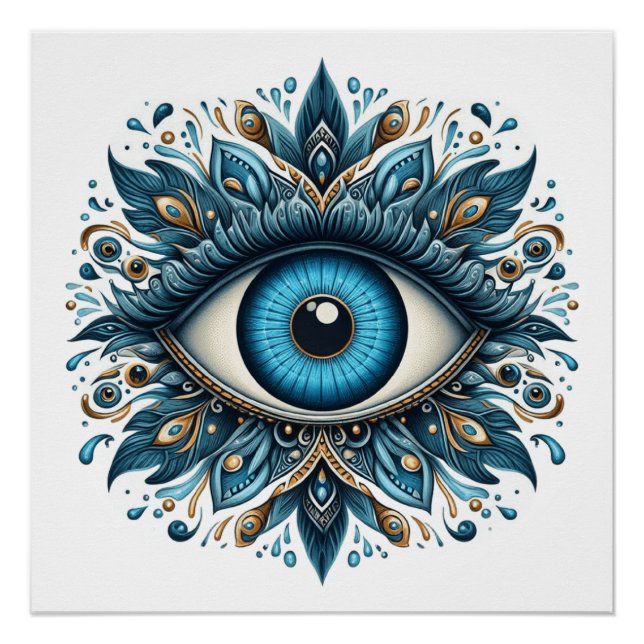 Übeles Auge Poster (Vorderseite)