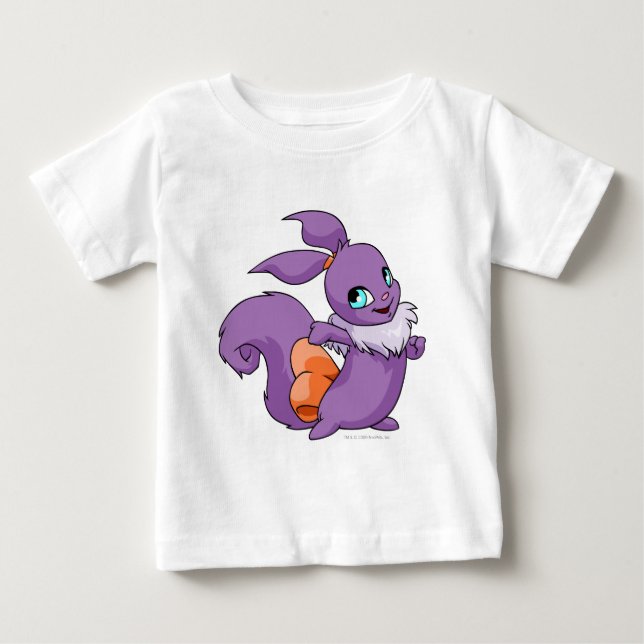Übell Lila Baby T-shirt (Vorderseite)