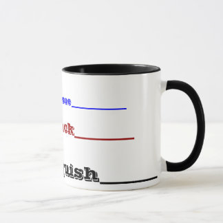 Üben Sie aus, nehmen Sie in Angriff, besiegen Sie Tasse