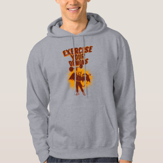Üben Sie Ihre Dämonen Hoodie
