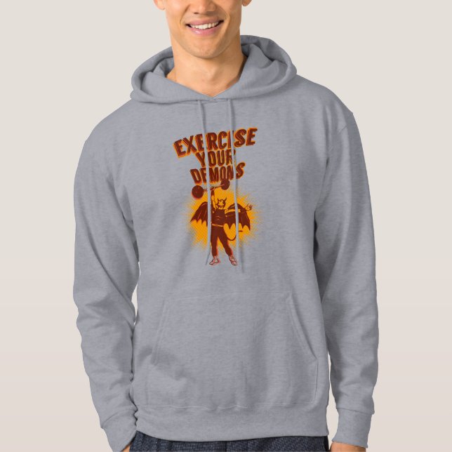 Üben Sie Ihre Dämonen Hoodie (Vorderseite)