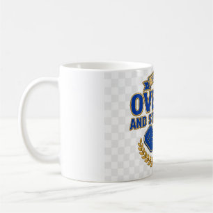 Über 50 und immer noch Dinking Senior Pickleball Kaffeetasse