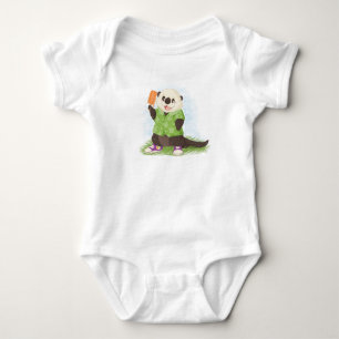 Über abdominalem Onsie hinaus Baby Strampler