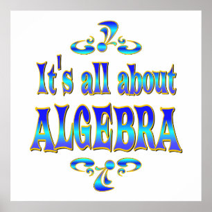ÜBER ALGEBRA POSTER