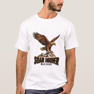 Über allen majestätischen Adlerkunstwerken schwebe T-Shirt