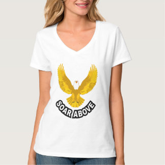 Über allen majestätischen Adlerkunstwerken schwebe T-Shirt