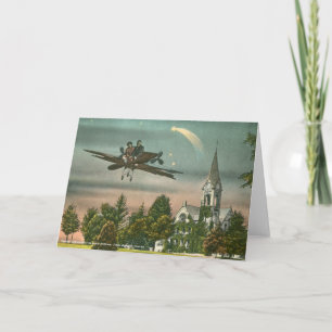 Über alte Kapelle hoch fliegen Karte