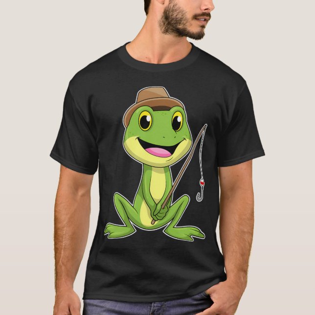 Über Angeln sprechen T-Shirt (Vorderseite)