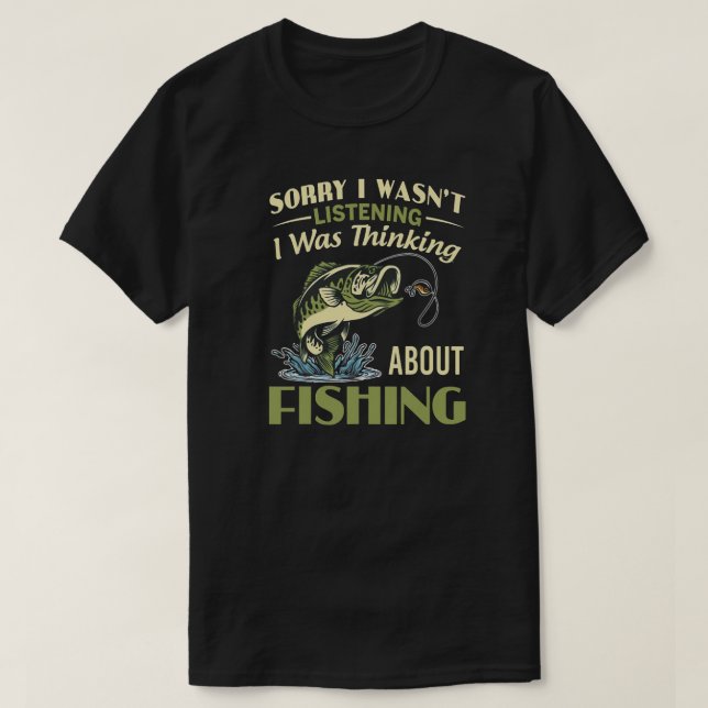 ÜBER ANGLN NACHDENKEN T-Shirt (Design vorne)
