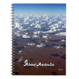 über Australien Notizblock