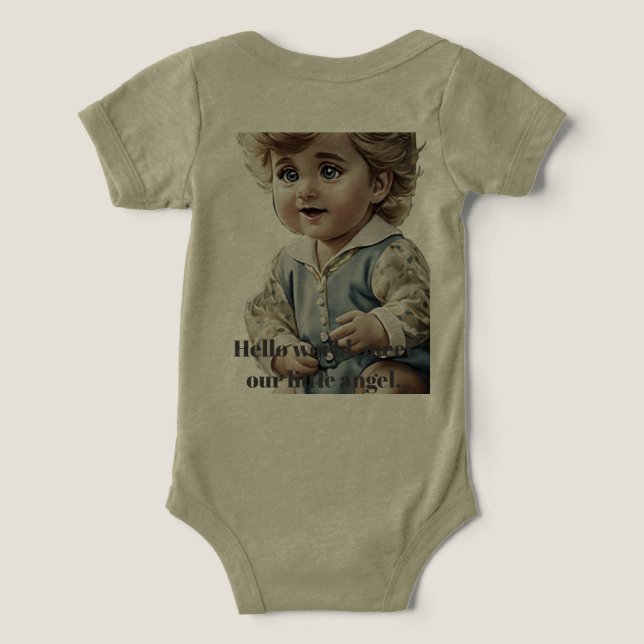 Über Bella+Canvas Infant Tri-blend (Design Rückseite)