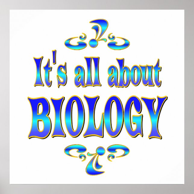 ÜBER BIOLOGIE POSTER (Vorne)