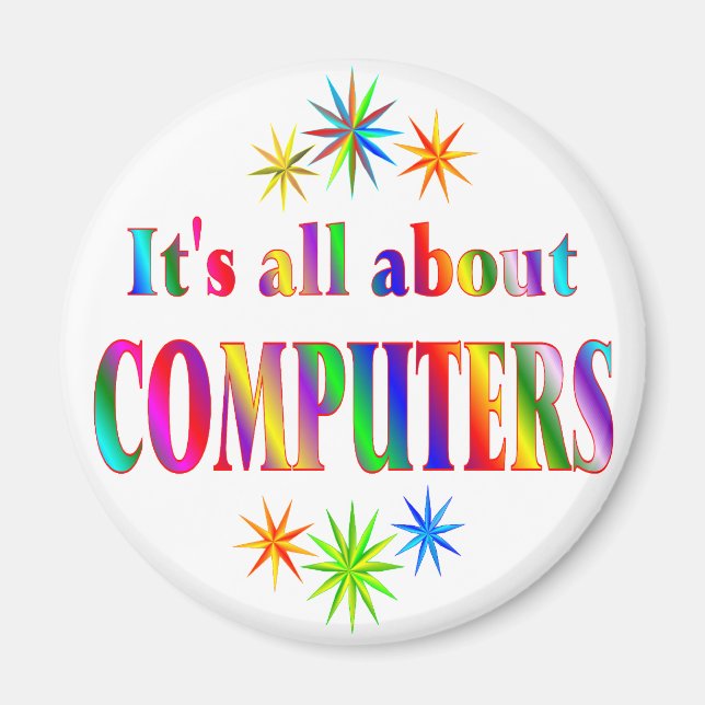 Über Computer Magnet (Vorne)