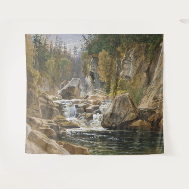 Über das Ausable | James David Smillie Art Wandteppich (Vorderseite (Horizontal))