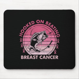 über das Besiegen des Brustkrebs-Bewusstseins Fisc Mousepad