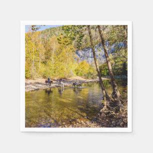 Über das Büffalo-River-Papier Napkin Serviette