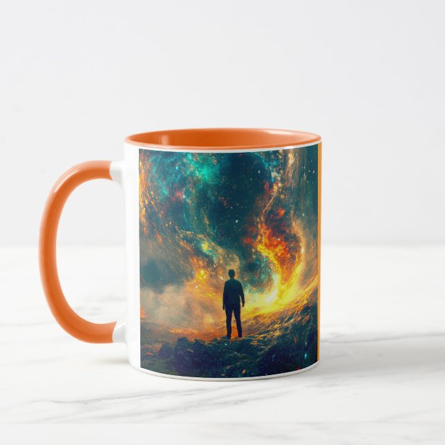 Über Das Universum Tasse (Links)
