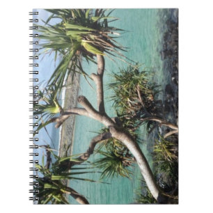 Über dem Beach Spiral Journal-Notebook Notizblock