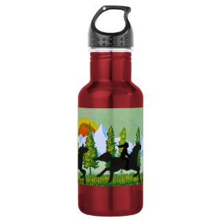 Über dem Grasland Trinkflasche