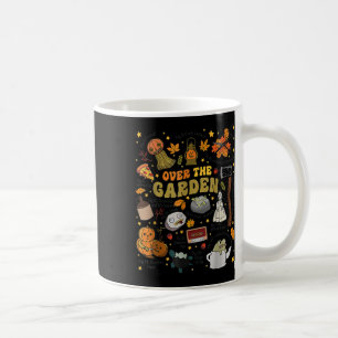 Über dem Halloween Garden Wall Pumpkin Fall Danke Kaffeetasse