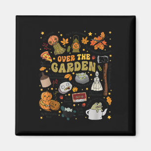 Über dem Halloween Garden Wall Pumpkin Fall Danke Magnet