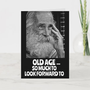 ÜBER DEM HILFE FUNNY BIRTHDAY JOKE Grußkarte Karte