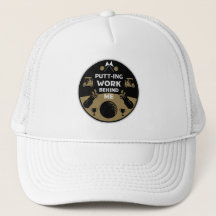 Über dem Hügel zum Geburtstag Golfer