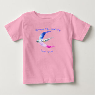 Über dem Mond Baby T - Shirt